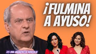 ¡MAGISTRAL  Javier Aroca llama quotMARIONETA RIDÍCULAquot a Díaz Ayuso [upl. by Aneroc]