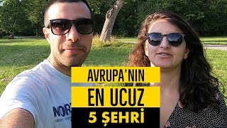 Avrupada Gezilecek EN UCUZ 5 Şehir [upl. by Stieglitz]