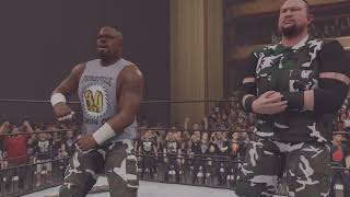 WWE 2K24 Dudley Boys VS Headbangers ECW World Tag Team Championships [upl. by Randall]