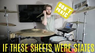 All Time Low  If These Sheets Were States DRUM COVER [upl. by Studdard182]