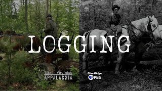 Life in Virginias Appalachia  Logging [upl. by Nollaf604]