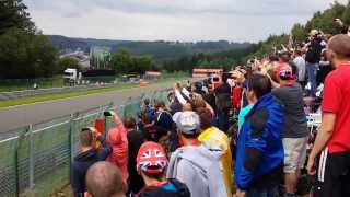 Formula 1 Spa 2013 Belgian Grand Prix Kemmel Straight Bronze F1 [upl. by Hemminger310]