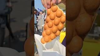 Best Hong Kong Style Egg Waffle eggwaffle hongkong waffle bestfood shorts [upl. by Wittenburg993]