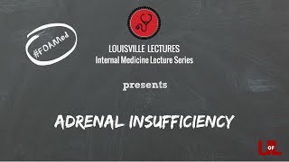 Adrenal Insufficiency with Dr Malika Rawal [upl. by Gorrono]