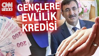 Evlilik Kredisi Ne Zaman Verilecek Cumhurbaşkanı Yardımcısı Cevdet Yılmaz’dan Duyurdu  Haber [upl. by Floss]