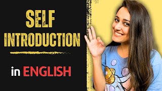 Self Introduction in English  Simple and effective ways to introduce yourself in English [upl. by Ayt780]