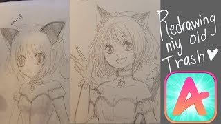 Old 7th Grade Sketchbook Tour [upl. by Kapor59]