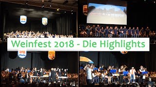 Weinfest 2018  Die Highlights [upl. by Alyled468]