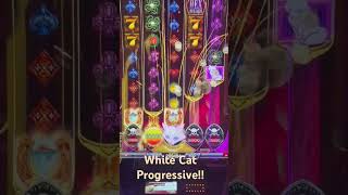 White Cat Progressive On Hex Breaker gambling slots [upl. by Anneirda883]