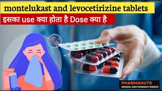 Montelukast sodium and levocetirizine hydrochloride tablets uses  Montek lc  Montec Lc tablet [upl. by Erlene]