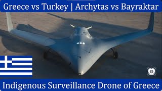 Archytas  Indigenous Drone of Greece  Can it beat Turkey’s Bayraktar [upl. by Merla]