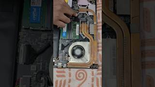 How To Change Thermal Paste In Laptop MSI GF63 🤟🤟 shorts diy gaming [upl. by Muire]