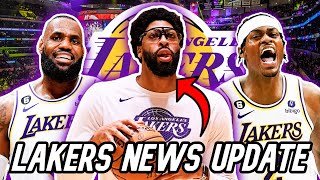 Lakers RETURN Update on Anthony Davis Jarred Vanderbilt and Lebron  AD Goggles  KEY for 8th [upl. by Niak]