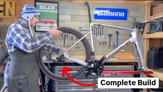 Building a Bike From Scratch Step by Step Process [upl. by Mchale]