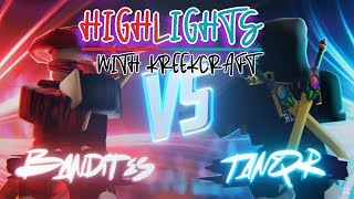 Tanqr vs Bandites featuring Kreekcraft HIGHLIGHTS and RESULTS  RB BATTLES SEASON 3 [upl. by Anuaek369]