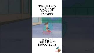 【クレヨンしんちゃん】雨の日のお迎えだゾ 映画雑学 クレヨンしんちゃん感動みさえ 雑学 [upl. by Ahk]