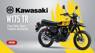 2024 Kawasaki W175 TR Price Color Specs Features Availability [upl. by Adnilre]