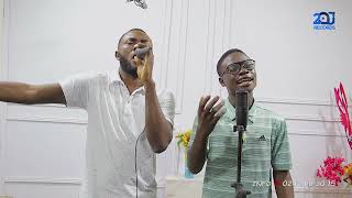 FATHER amp SON IN WORSHIP 2AJ amp OSEI BLESSI POWERFUL ATMOSPHERE [upl. by Ives]