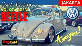 VW Beetle Jakarta  restorasi awesome hadir di Geet and Greet Indonesia Old School Cars Enthusiast [upl. by Pearman]