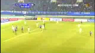 Gamba Osaka 11 Chonburi FC  AFC champion league 2008 [upl. by Zolner]