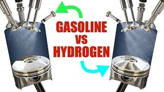 The Difference Between Gasoline And Hydrogen Engines [upl. by Barling265]