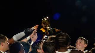 Mount Carmel vs Joliet Catholic  Trophy Presentation [upl. by Anyer]