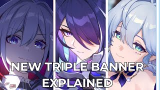 NEW TRIPLE BANNER HSR EXPLAINED IN DETAIL INFO THAT YOU NEED TO KNOW  HONKAI STAR RAIL 25 LEAKS [upl. by Hsaniva]