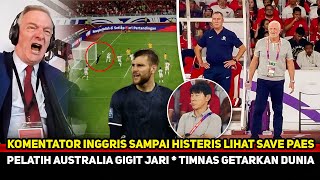 ‘INI TAK BISA DIPERCAYA’ Komentator Inggris Histeris BeginiPelatih Australia akui Timnas Mendunia [upl. by Ahsuoj948]