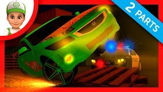 Car racing or Hot Wheels racing Police chase to cars full episodes  Video for kids [upl. by Enortna42]