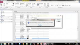 Tutorial Access  3 Lucrul cu inregistrarile [upl. by Yeleek]