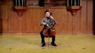 Bach Suite No 6 in D major Prelude  Brannon Cho [upl. by Yddur846]