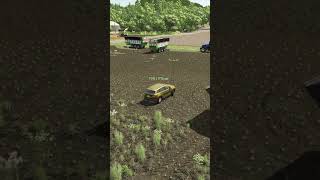 Testing the fastest car in FS25 on chaff jumps fs25 farmingsimulator25 [upl. by Yerffoeg962]