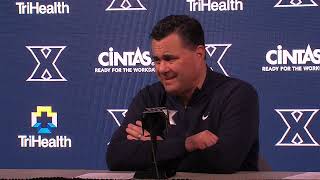 PRESS CONFERENCE  Coach Miller Post Game After Villanova [upl. by Odawa]