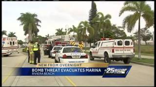 Riviera Beach Marina open after bomb scare [upl. by Enaej]