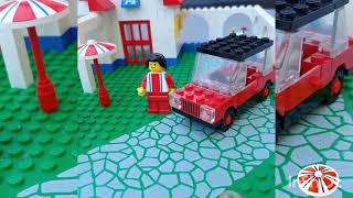 lego city vintage 6374  1983 Holiday Home [upl. by Rento]