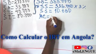 Como Calcular o IRT em Angola [upl. by Ermeena]