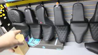 Saddlemen Seats Custom Seat Center [upl. by Norrahc]