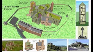 Rock of Cashel Buildings Timeline [upl. by Mosenthal]