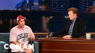 Adam Sandler Interview Part 2 061412  CONAN on TBS [upl. by Eimmac363]