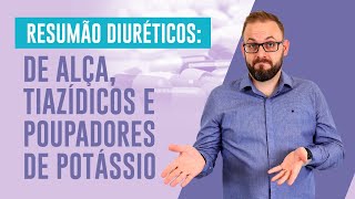 Aula de Farmacologia  Farmacologia dos Diuréticos  Alça Tiazídicos e Poupadores de Potássio [upl. by Iblehs778]