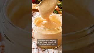 PROTEIN Big Mac Nachos with Healthy McDonalds Sauce Viral Recipe [upl. by Dorcus]