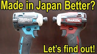 Made in quotJapanquot Makita Better Let’s find out [upl. by Alejoa558]