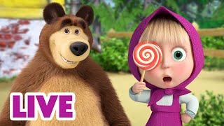 🔴 AO VIVO 👱♀️🐻 Masha e o Urso 🆕 Assista aos NOVÍSSIMOS episódios ▶️ Masha and the Bear [upl. by Eerazed]