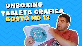 quot🎨📦 ¡Unboxing y Reseña de la Tableta Gráfica Bosto 12 HD ¿ Herramienta para Artistas Digitales 🔥✨quot [upl. by Allerim]