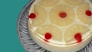 Gelatina Volteado de Piña  VOLTEADO DE PIÑA  Postre Navideño [upl. by Quinton433]