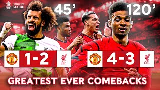 How Manchester United Completed One Of The Most Entertaining FA Cup Comebacks  Emirates FA Cup [upl. by Ymmaj]