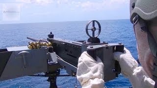 Firing M2 Browning 50 Caliber Machine Gun [upl. by Arabel]