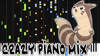 Crazy Piano Mix ACCUMULA TOWN Pokémon Black amp White Furret [upl. by Krenn]