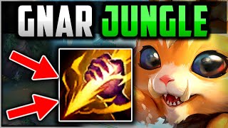 How to Gnar Jungle amp Carry for BEGINNERS  Best BuildRunes  Gnar Guide Season 13 League of Legends [upl. by Dlopoel376]