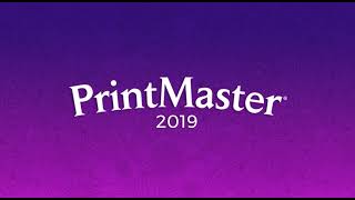 How to create a greeting card in PrintMaster 2019 [upl. by Aruol]